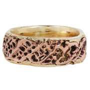 Two-Tone Litterfall Ring