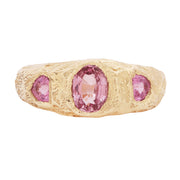 Monolithic Pink Sapphire Ring