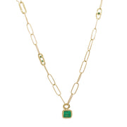 Unorthodox Emerald Necklace