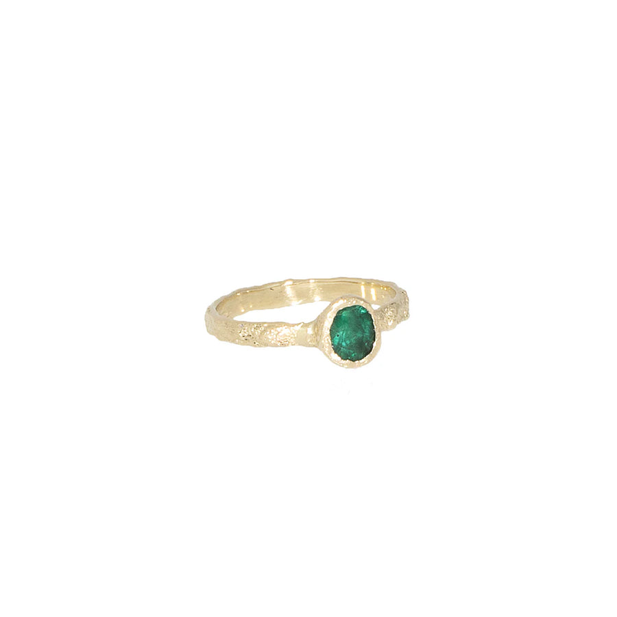 Emerald Oval Metamorphic Ring II