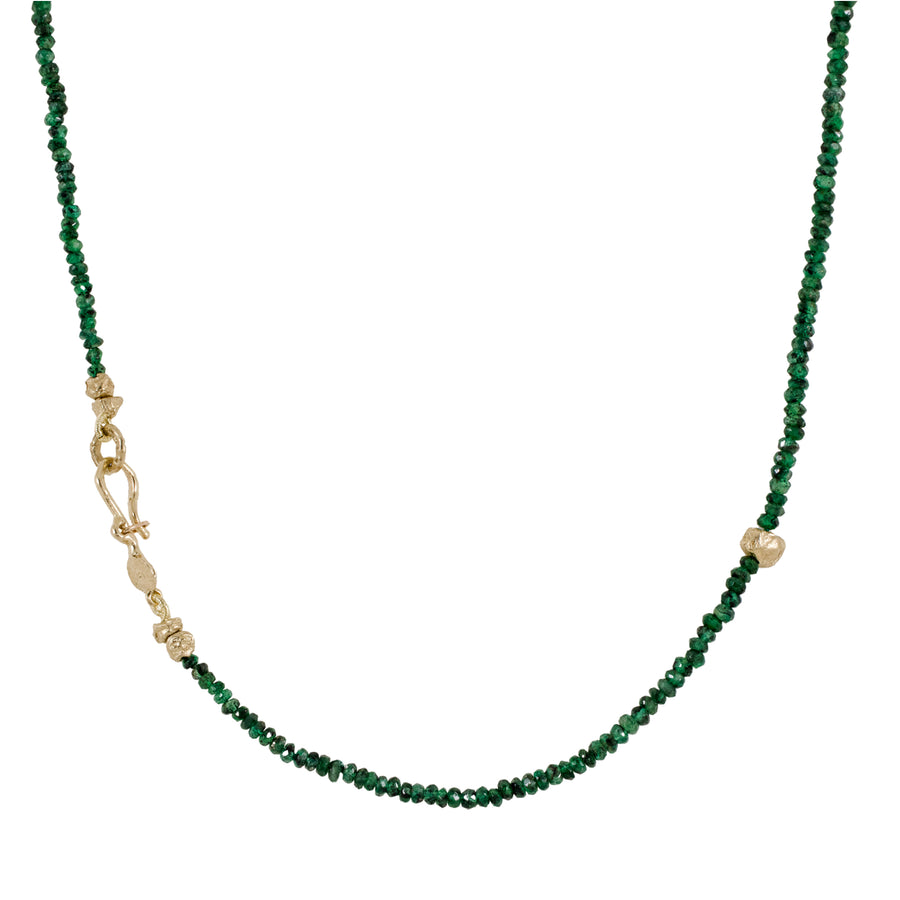 Emerald Beaded Necklace