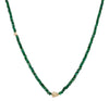 Emerald Beaded Necklace