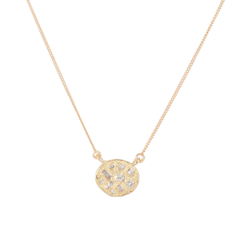 Symplegma Diamond Pendant