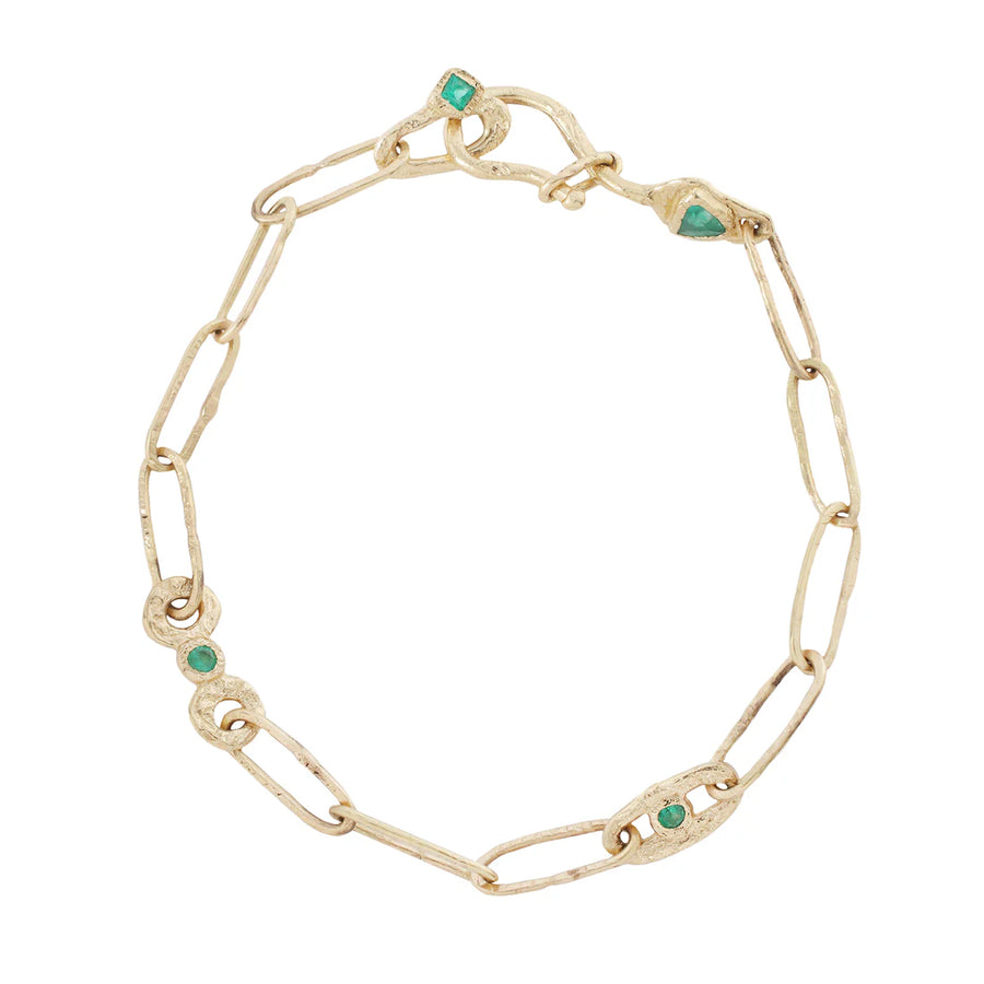 Unorthodox Paper Clip Chain Bracelet