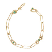 Unorthodox Paper Clip Chain Bracelet