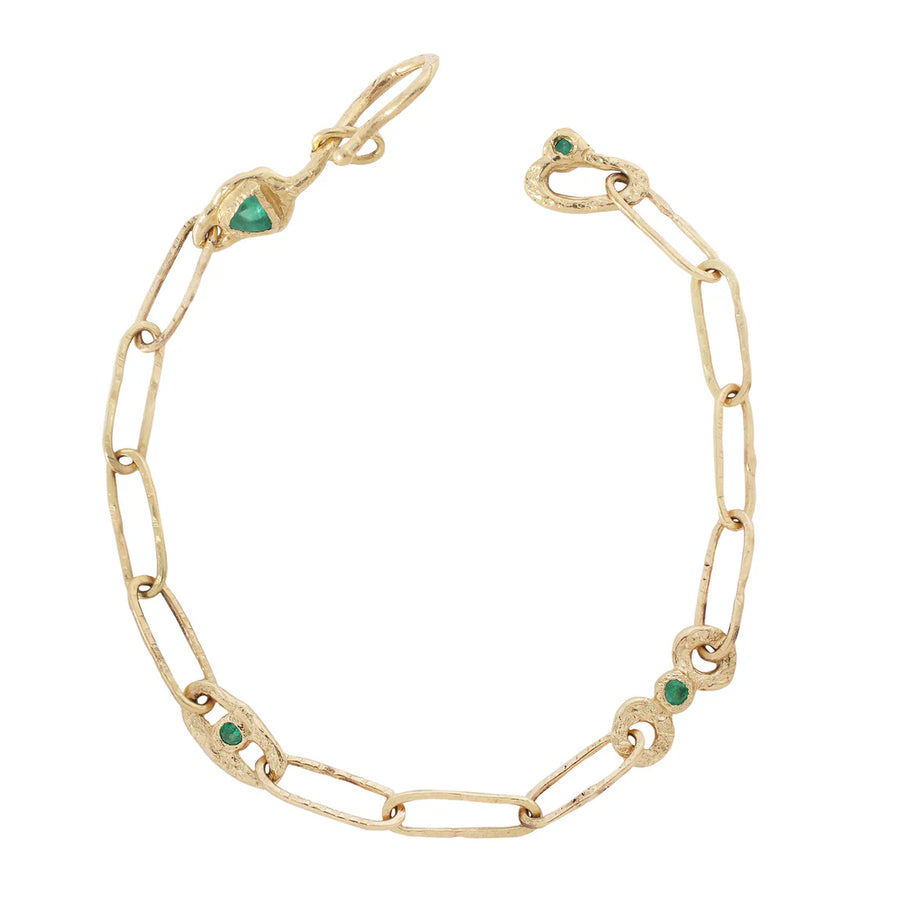 Unorthodox Paper Clip Chain Bracelet