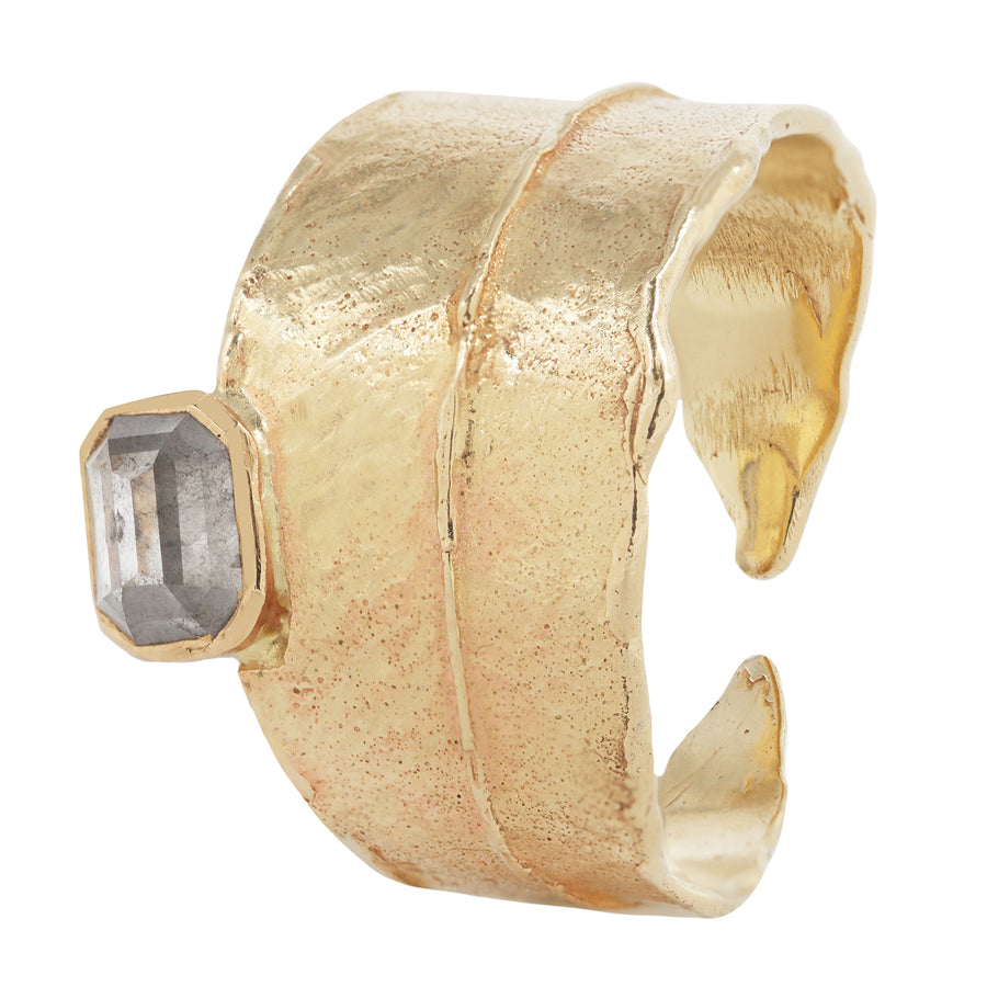 Philo Wrap Ring with Diamond