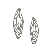 Medium Cicada Wing Earrings