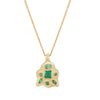 Symplegma Emerald Pendant