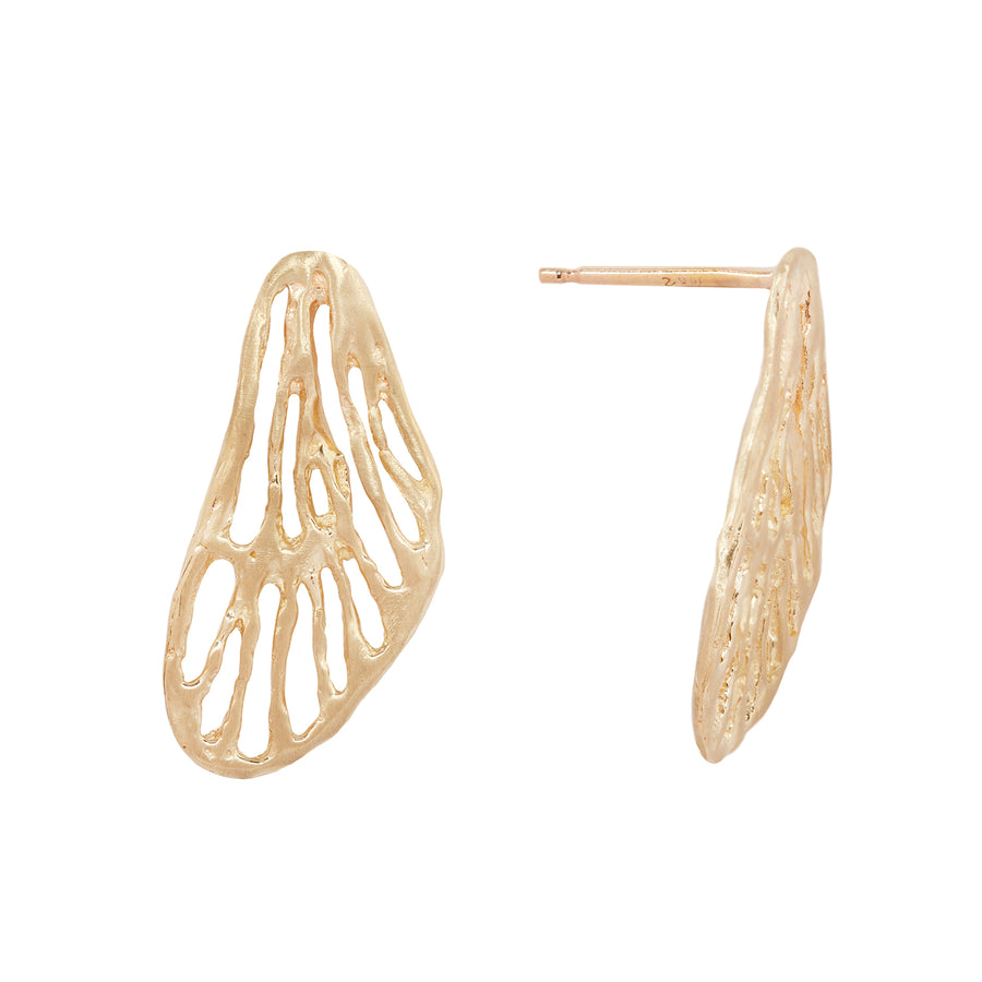 Small Cicada Wing Earring