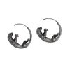 Lizard Hoop Earrings
