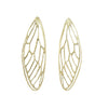 Bold Cicada Wing Earrings