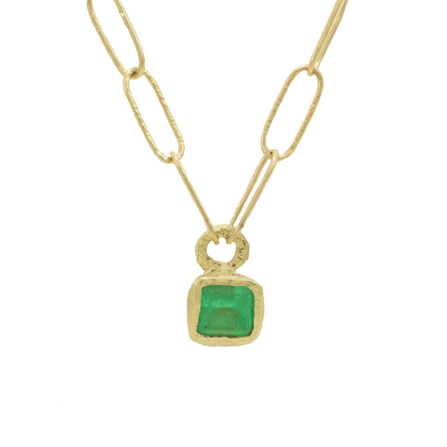 Unorthodox Emerald Necklace