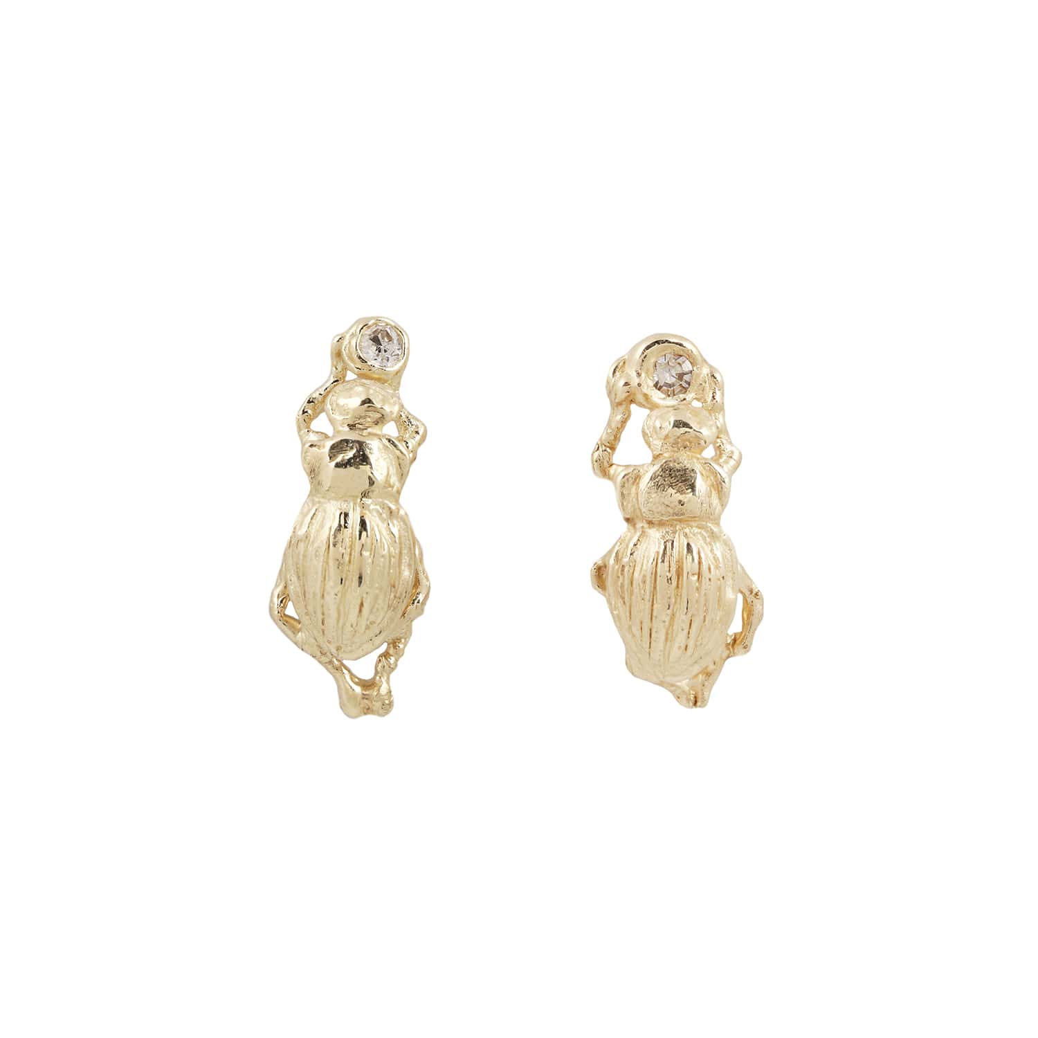 Gold Beetle Studs