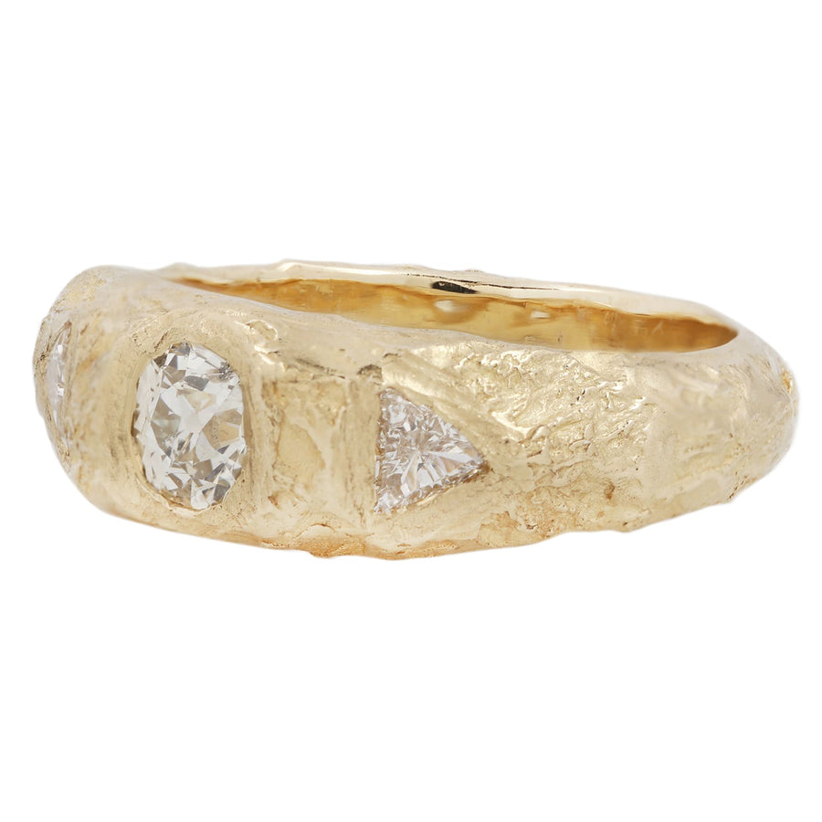 Monolithic Diamond Ring